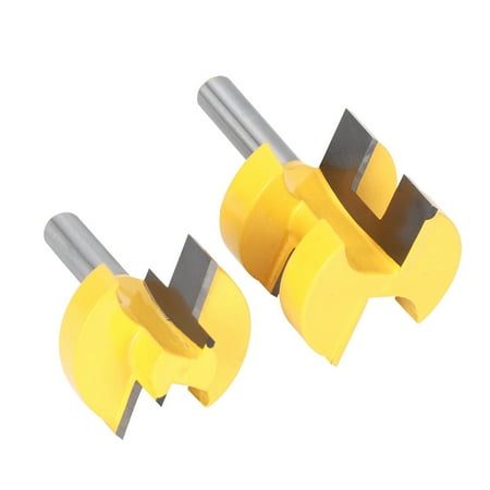 Tebru 2Pcs 8mm Tooth Router Bit With Shank High Hardness Woodworking Cutter Tool For Drawer Wood
Tebru 2Pcs 8mm Tooth Router Bit With Shank High Hardness Woodworking Cutter Tool For Drawer Wood