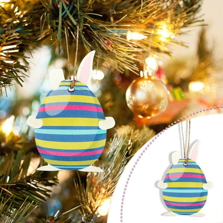 Tiitstoy 2022 Easter Bunny Decoration Creative Pendant Easter Bunny Decoration Wood Crafts Pendant
Tiitstoy 2022 Easter Bunny Decoration Creative Pendant Easter Bunny Decoration Wood Crafts Pendant