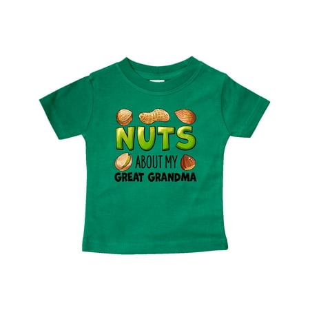 Inktastic Nuts About My Great Grandma Peanut Almond Pistachio Gift Baby Boy or Baby Girl T-Shirt
Inktastic Nuts About My Great Grandma Peanut Almond Pistachio Gift Baby Boy or Baby Girl T-Shirt