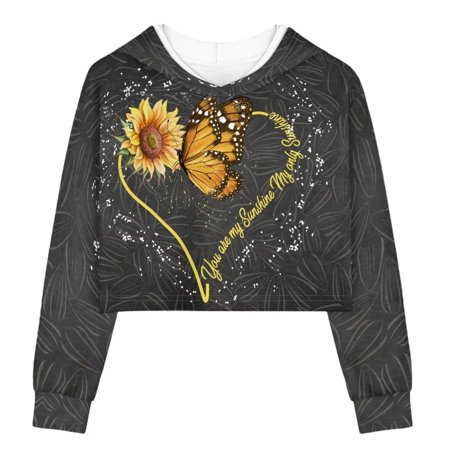 TOADDMOS Sunflower Girls Crop Tops Stylish Long Sleeve Kids Hooded Sweatshirts 7-8 Fashion Children Hoodies
TOADDMOS Sunflower Girls Crop Tops Stylish Long Sleeve Kids Hooded Sweatshirts 7-8 Fashion Children Hoodies