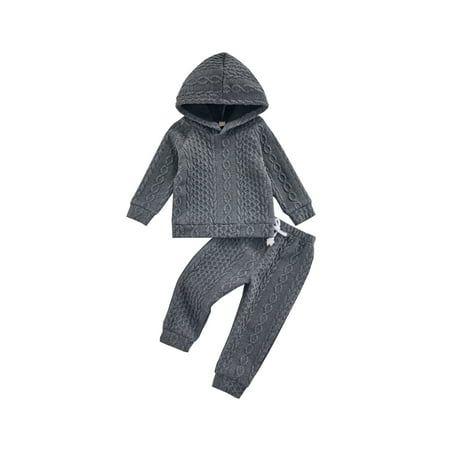 Calsunbaby Toddlers Casual 2Pcs Clothes Set Solid Color Hooded Long Sleeve Pullover Elastic Waist Drawstring Pants Kids Wear
Calsunbaby Toddlers Casual 2Pcs Clothes Set Solid Color Hooded Long Sleeve Pullover Elastic Waist Drawstring Pants Kids Wear