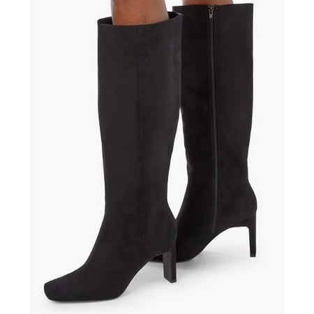 JUSTFAB EVELYN Women s Size US 9.5 M Tall Heeled Boot Black Faux Suede New without Box
JUSTFAB EVELYN Women s Size US 9.5 M Tall Heeled Boot Black Faux Suede New without Box