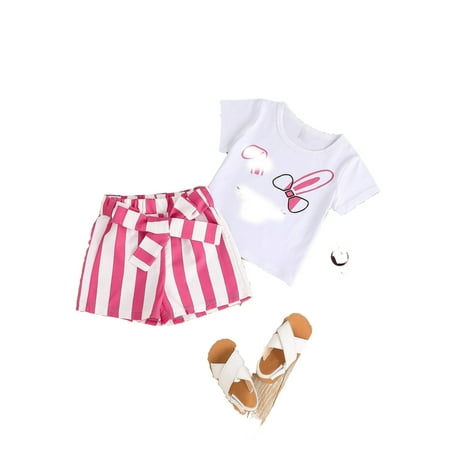 Casual Cartoon Round Neck Short Sleeve Multicolor Toddler Girls Two-piece Outfits (Girl s)
Casual Cartoon Round Neck Short Sleeve Multicolor Toddler Girls Two-piece Outfits (Girl s)