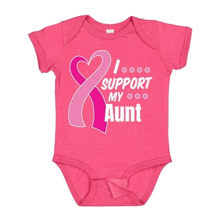 Inktastic Breast Cancer Awareness I Support My Aunt with Pink Ribbon Gift Baby Boy or Baby Girl Bodysuit
Inktastic Breast Cancer Awareness I Support My Aunt with Pink Ribbon Gift Baby Boy or Baby Girl Bodysuit