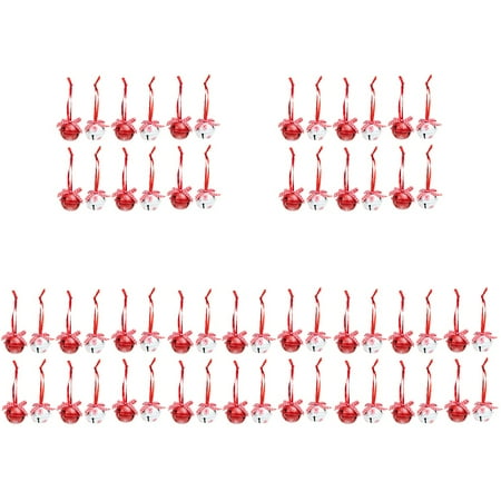 NUOLUX 60 Pcs Xmas Iron Bell Pendant Christmas Tree Pendant Home Decorative Bell Pendant
NUOLUX 60 Pcs Xmas Iron Bell Pendant Christmas Tree Pendant Home Decorative Bell Pendant