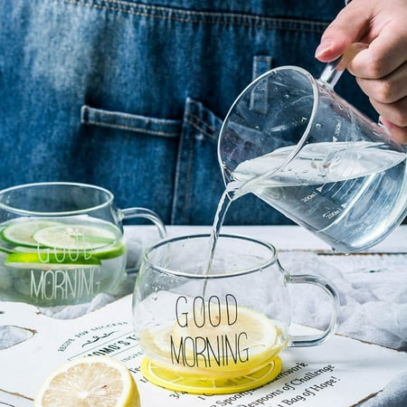 Kitchen Decoration Drinkware Heat-resistant Milk Cup With Handle Breakfast Cup Cereal Cup Glass Water Cup
Kitchen Decoration Drinkware Heat-resistant Milk Cup With Handle Breakfast Cup Cereal Cup Glass Water Cup
