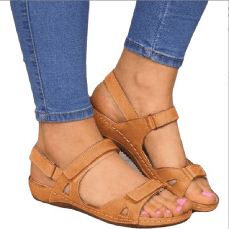 Wish Women s Orthopedic Open Toe Leather Sandals Premium Comfy Hook and Loop Closure Sport Sandal for Summer Outdoor Hiking Walking Beach ---- Brown(Size 37) S1713
Wish Women s Orthopedic Open Toe Leather Sandals Premium Comfy Hook and Loop Closure Sport Sandal for Summer Outdoor Hiking Walking Beach ---- Brown(Size 37) S1713