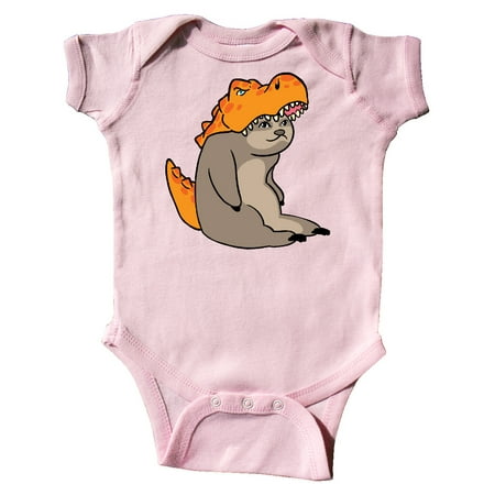 Inktastic Halloween Sloth Dinosaur Gift Baby Boy or Baby Girl Bodysuit
