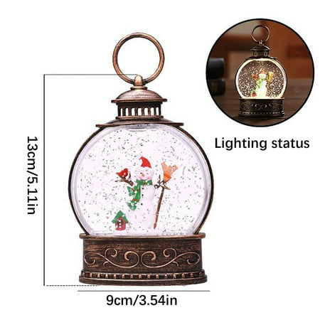 EJWQWQE 70Ml Christmas Decoion Wind Lantern Water Injection Flat Interior View Light Night Light
EJWQWQE 70Ml Christmas Decoion Wind Lantern Water Injection Flat Interior View Light Night Light