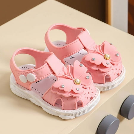 Toddler Sandals on Clearance Toddler Baby Girls Bow Open Toe Sandals Soft Sole Princess Shoes Sandals Pink Sandals For Kids Size 15-18 Months
Toddler Sandals on Clearance Toddler Baby Girls Bow Open Toe Sandals Soft Sole Princess Shoes Sandals Pink Sandals For Kids Size 15-18 Months