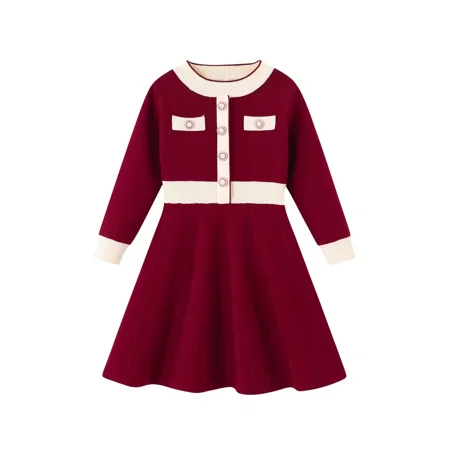 GEDER-FAGirls Vintage Casual Knitted Thermal Dress For Winter Christmas Party
GEDER-FAGirls Vintage Casual Knitted Thermal Dress For Winter Christmas Party