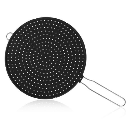 SchSin Splatter Screen Oil Proof Pan Lid Multi Use 4 in 1 Silicone Pan Cover Strainer Cooling Mat Drain Board 99% Oil Guard for Cooking/Frying Pots Stop Hot Oil
SchSin Splatter Screen Oil Proof Pan Lid Multi Use 4 in 1 Silicone Pan Cover Strainer Cooling Mat Drain Board 99% Oil Guard for Cooking/Frying Pots Stop Hot Oil