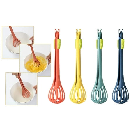2 in 1 Food Clip & Egg Whisk Multi-Function Egg Beater and Bread Clip Handheld Plastic Salad Mixer and Food Clip Multifunctional Kitchen Tool for Cooking Mixing Barbecue 
2 in 1 Food Clip & Egg Whisk Multi-Function Egg Beater and Bread Clip Handheld Plastic Salad Mixer and Food Clip Multifunctional Kitchen Tool for Cooking Mixing Barbecue