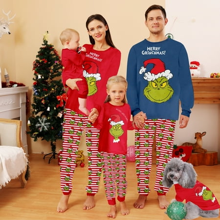 Matching Family Christmas Pajamas Sleepwear Set Christmas Buffalo Plaid Stripe Printed Sizes Baby-Kids-Adult-Pet 2 Pieces Top and Pants Bodysuits Pajamas Set
Matching Family Christmas Pajamas Sleepwear Set Christmas Buffalo Plaid Stripe Printed Sizes Baby-Kids-Adult-Pet 2 Pieces Top and Pants Bodysuits Pajamas Set