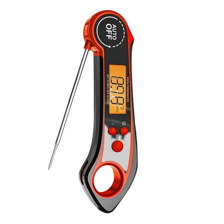 

Digital Meat Thermometer with Probe Fast Precise Instant Read Food Thermometer for Kitchen Red