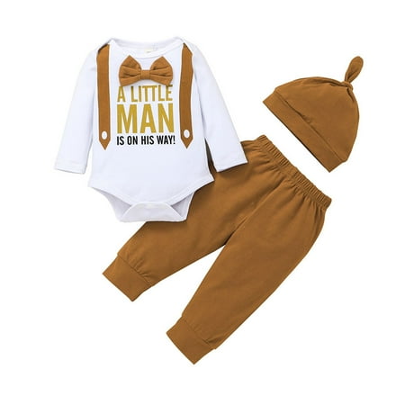 Rovga Romper + Solid Gentleman Set Tie Pants Bow Outfits Letter Baby Boys Boys Outfits Set Casual Children Clothing
Rovga Romper + Solid Gentleman Set Tie Pants Bow Outfits Letter Baby Boys Boys Outfits Set Casual Children Clothing