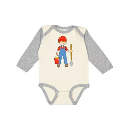 Inktastic Farming Boy with Bucket and Shovel Gift Baby Boy or Baby Girl Long Sleeve Bodysuit
Inktastic Farming Boy with Bucket and Shovel Gift Baby Boy or Baby Girl Long Sleeve Bodysuit