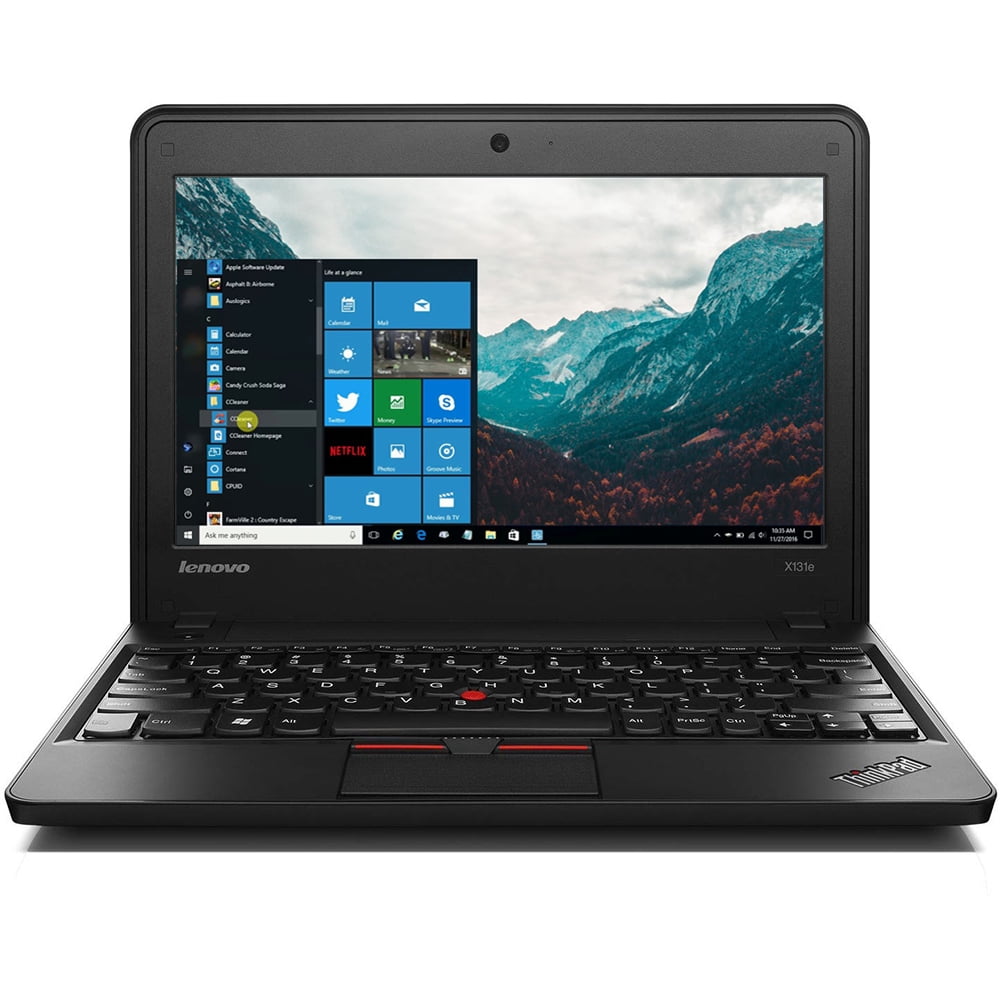 Refurbished Lenovo ThinkPad X131e 11 6 Inch Laptop 4GB RAM 320GB HDD