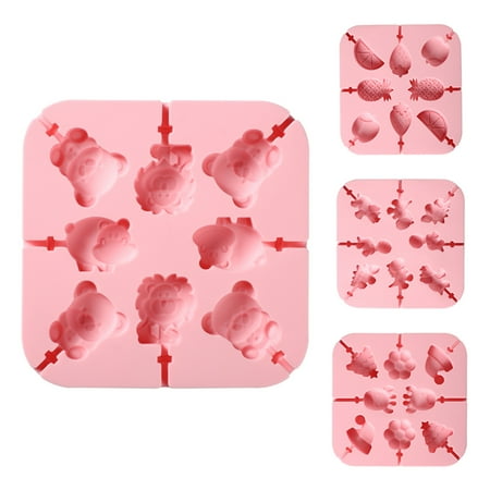 Flexible Lollipops Mold Heat-resistant Silicone Cartoon Pattern Square Candy Chocolate Mold for Home
Flexible Lollipops Mold Heat-resistant Silicone Cartoon Pattern Square Candy Chocolate Mold for Home