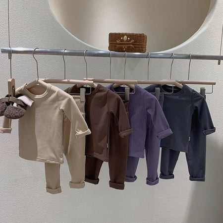 Toddler Infant Baby Boys Outfits Long Sleeve Top Pullover Sweatshirt Long Pants Pajamas 2Pcs Solid Clothes Set
Toddler Infant Baby Boys Outfits Long Sleeve Top Pullover Sweatshirt Long Pants Pajamas 2Pcs Solid Clothes Set