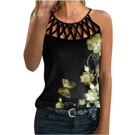 NECHOLOGY Basics Women Pajamas Loose Tunic Tank Crewneck T Sleeveless Hollow Women Summer Shirt Tops Out Blouse Top Women Vest Yellow Large
NECHOLOGY Basics Women Pajamas Loose Tunic Tank Crewneck T Sleeveless Hollow Women Summer Shirt Tops Out Blouse Top Women Vest Yellow Large