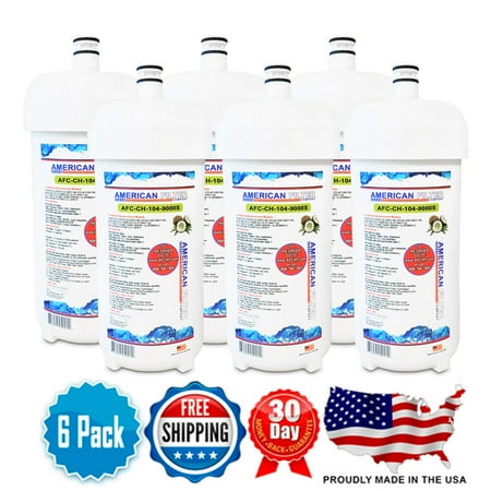 

55817-14 Water Filters (made by American Filter Company™ Model # AFC-CH-104-9000S Comparable to Cuno® 55817-14) Made in U.S.A - 6 Filters