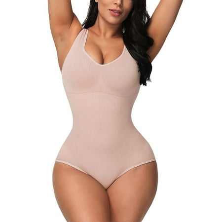 Women Waist Trainer Shapewear Slim Body Shaper Deep V Neck Thong Bodysuit Tummy Control Jumpsuit Tops
Women Waist Trainer Shapewear Slim Body Shaper Deep V Neck Thong Bodysuit Tummy Control Jumpsuit Tops