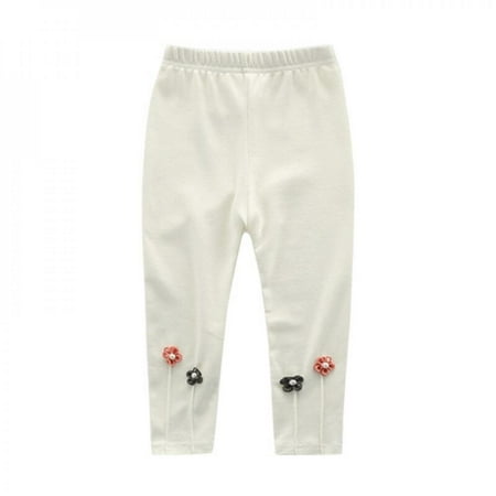 Fashion Girls Small Flower Embroidered Leggings Children Leggings Pants Baby Kids Clothing White 100
Fashion Girls Small Flower Embroidered Leggings Children Leggings Pants Baby Kids Clothing White 100