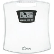 Weight Watchers Chrome And Glass Digital Bath Scale