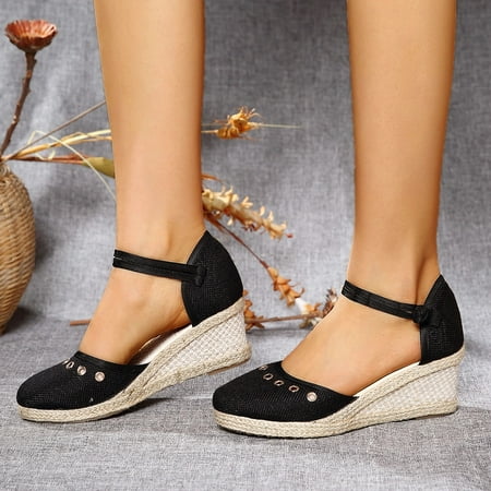 Akiihool Platform Sandals Comfortable Womens Flat Sandals Summer Bohemian Beach Flats Elastic Ankle Strap Comfortable T-Strap Thong Flip Flops (Black 7.5)
Akiihool Platform Sandals Comfortable Womens Flat Sandals Summer Bohemian Beach Flats Elastic Ankle Strap Comfortable T-Strap Thong Flip Flops (Black 7.5)
