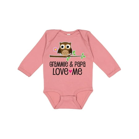 Inktastic Grammie and Papa Love Me Granddaughter Owl Gift Baby Girl Long Sleeve Bodysuit
Inktastic Grammie and Papa Love Me Granddaughter Owl Gift Baby Girl Long Sleeve Bodysuit