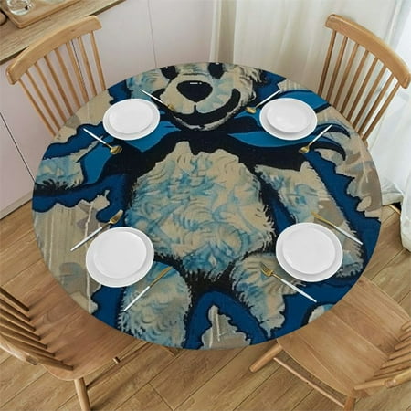 Patifu Teddy Bear Round Tablecloth Stain Resistant & Washable for Indoor Outdoor Dining Wedding Parties - Waterproof Polyester Fabric 54-58
Patifu Teddy Bear Round Tablecloth Stain Resistant & Washable for Indoor Outdoor Dining Wedding Parties - Waterproof Polyester Fabric 54-58