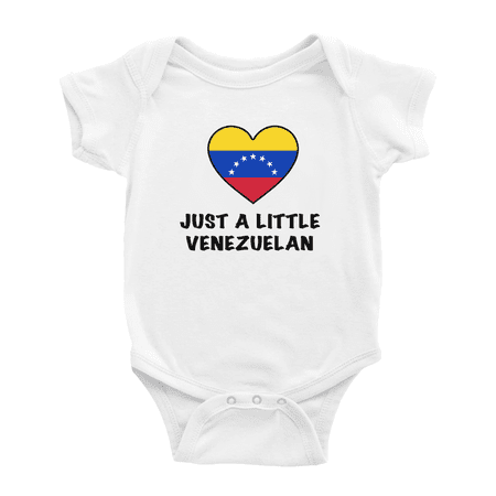 Just A Little Venezuelan Cute Baby Bodysuit