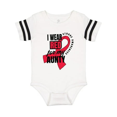 Inktastic I Wear Red For My Aunty Stroke Awareness Gift Baby Boy or Baby Girl Bodysuit
Inktastic I Wear Red For My Aunty Stroke Awareness Gift Baby Boy or Baby Girl Bodysuit