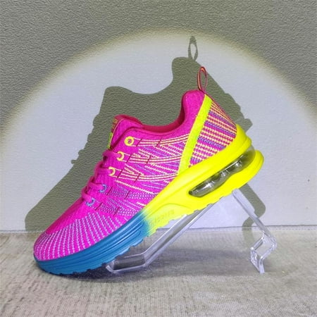 Women‘s Knit Air Cushion Sole Chunky Sneakers Breathable Mesh Lace-Up Running Shoes Women‘s Footwear
Women‘s Knit Air Cushion Sole Chunky Sneakers Breathable Mesh Lace-Up Running Shoes Women‘s Footwear