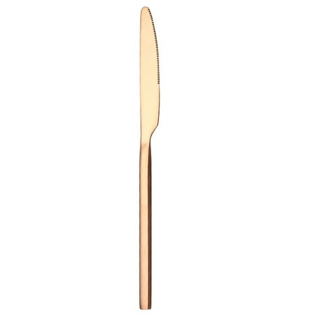 Farfi Tableware Solid Rust-Proof Ergonomics Handle Stainless Steel Spoon Fork Knife Kitchen Supplies (Rose Gold Type C)
Farfi Tableware Solid Rust-Proof Ergonomics Handle Stainless Steel Spoon Fork Knife Kitchen Supplies (Rose Gold Type C)