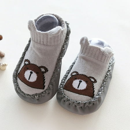 Sodopo Cute Cartoon Toddler Socks - Infant Baby Boy Girls Moccasins Non-Skid Indoor Slipper Shoes Socks Booties with Grips Cotton Warm Baby Shoes Socks for Outdoor
Sodopo Cute Cartoon Toddler Socks - Infant Baby Boy Girls Moccasins Non-Skid Indoor Slipper Shoes Socks Booties with Grips Cotton Warm Baby Shoes Socks for Outdoor