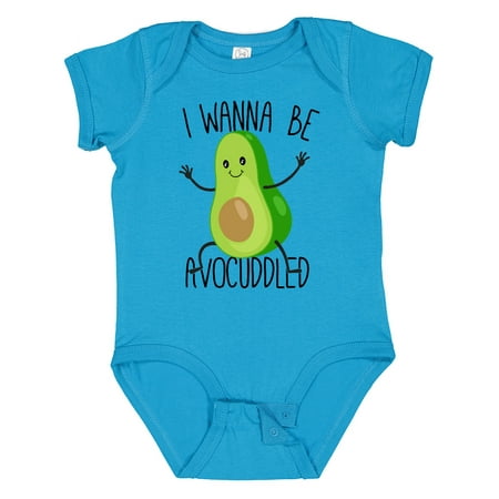 Inktastic I Wanna Be Avocuddled Gift Baby Boy or Baby Girl Bodysuit