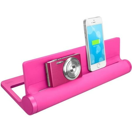 Quirky Converge Universal 4-Port USB Charging Station - Pink