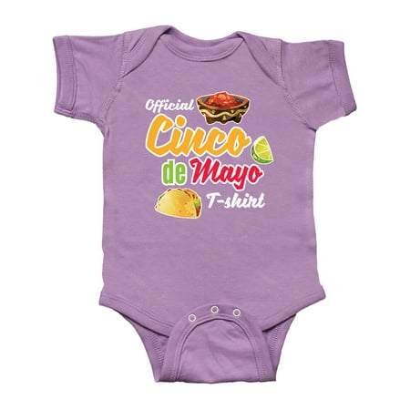 Inktastic Cinco De Mayo Official Tshirt Funny Pun with Taco Salso and Lime Gift Baby Boy or Baby Girl Bodysuit
Inktastic Cinco De Mayo Official Tshirt Funny Pun with Taco Salso and Lime Gift Baby Boy or Baby Girl Bodysuit