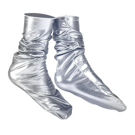 Shangqer Night Club Women Reflective Bright Color Faux Leather Elastic Middle Tube Socks
Shangqer Night Club Women Reflective Bright Color Faux Leather Elastic Middle Tube Socks
