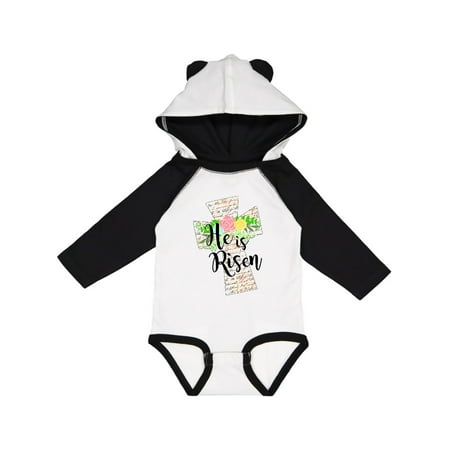 Inktastic He is Risen Cross with Script and Flowers Gift Baby Boy or Baby Girl Long Sleeve Bodysuit
Inktastic He is Risen Cross with Script and Flowers Gift Baby Boy or Baby Girl Long Sleeve Bodysuit