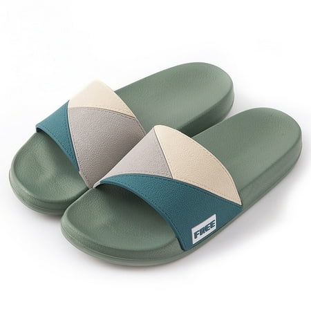 STEADY Men s Fashion Couples Mixed Colors Shower Shoes House Non-Slip Pool Slippers Green / 42-43
STEADY Men s Fashion Couples Mixed Colors Shower Shoes House Non-Slip Pool Slippers Green / 42-43