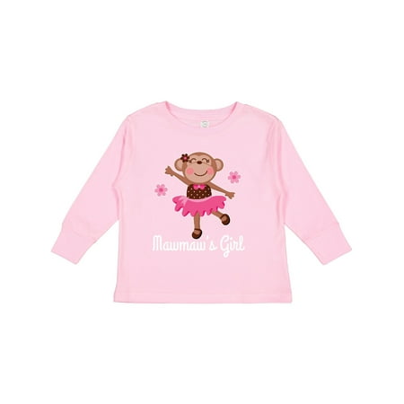 Inktastic Mawmaw Girl Ballerina Monkey Gift Toddler Toddler Girl Long Sleeve T-Shirt
Inktastic Mawmaw Girl Ballerina Monkey Gift Toddler Toddler Girl Long Sleeve T-Shirt
