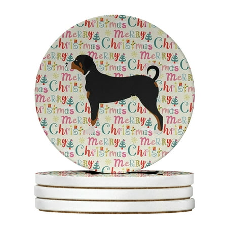 Appenzeller Sennenhund Merry Christmas Large Sandstone Coasters Pack of 4 4 in x 4 in
Appenzeller Sennenhund Merry Christmas Large Sandstone Coasters Pack of 4 4 in x 4 in