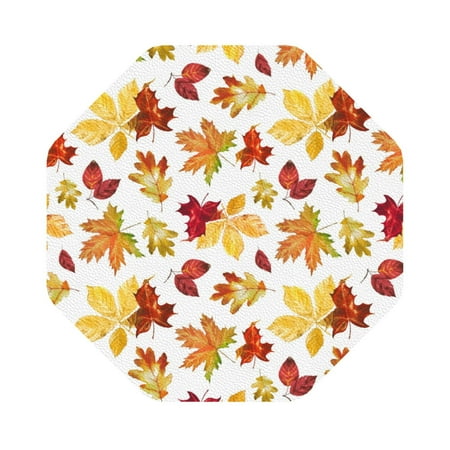 Salouo Autumn Leaves 1 Print Round Coaster Drink Coasters Leather Bar Beer Beverage Coasters for Drinks Set of 4 for Tabletop Protection Coffee Table Decor
Salouo Autumn Leaves 1 Print Round Coaster Drink Coasters Leather Bar Beer Beverage Coasters for Drinks Set of 4 for Tabletop Protection Coffee Table Decor