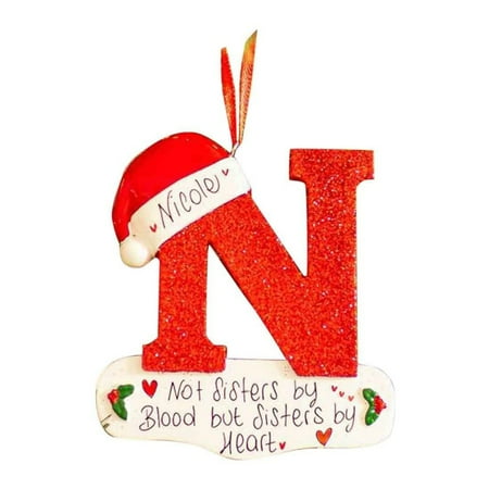 Eastshop Personalized Letter Pendant with Bead Lanyard Acrylic Xmas Shiny A-Z Hanging Ornament Party Supplies
Eastshop Personalized Letter Pendant with Bead Lanyard Acrylic Xmas Shiny A-Z Hanging Ornament Party Supplies
