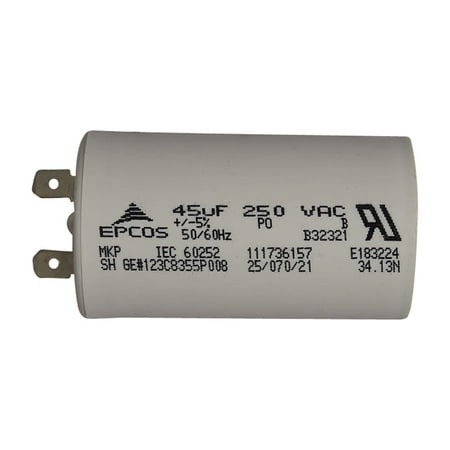 YesParts WH12X10462 Durable Washer Capacitor compatible with WH12X10212 2025708 PS3406186 WH12X10240
YesParts WH12X10462 Durable Washer Capacitor compatible with WH12X10212 2025708 PS3406186 WH12X10240