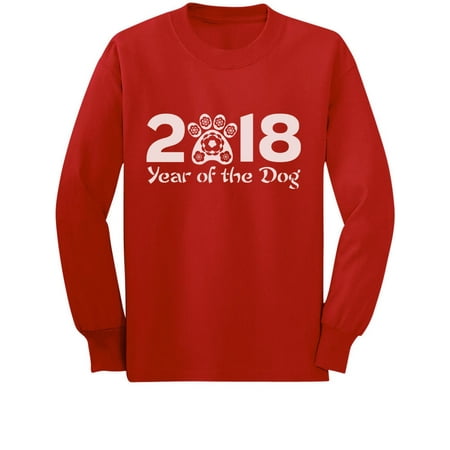 Chinese New Year of The Dog 2018 Festival Toddler/Kids Long Sleeve T-Shirt 5/6 Red
Chinese New Year of The Dog 2018 Festival Toddler/Kids Long Sleeve T-Shirt 5/6 Red