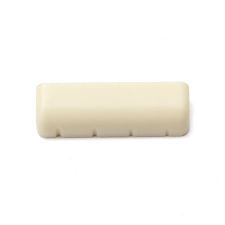 Ivory Plastic Bridge Nut DIY Parts Replacement for 4 String Banjo